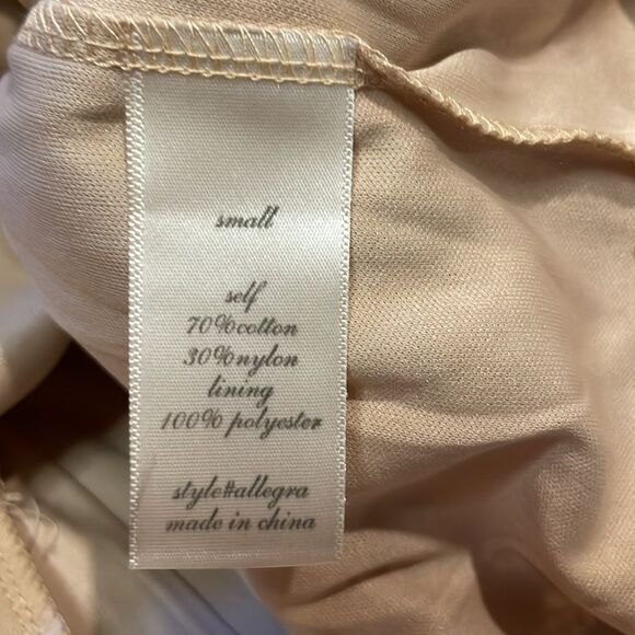 Altar’d State- NWT Allegra Rosewood Mock Neck Lace Dress Back Zipper- Size Small - Picture 10 of 10